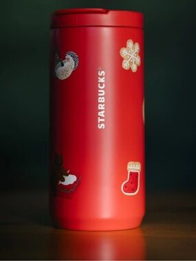Starbucks 2025 Holiday Gingerbread Cookie Tumbler